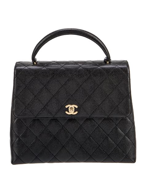 Chanel Caviar Kelly Handle Bag 